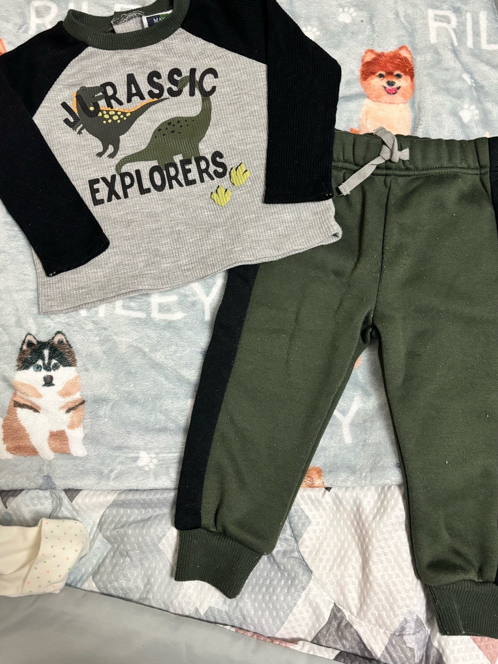 Max & Marcus Jurassic Jogger Set